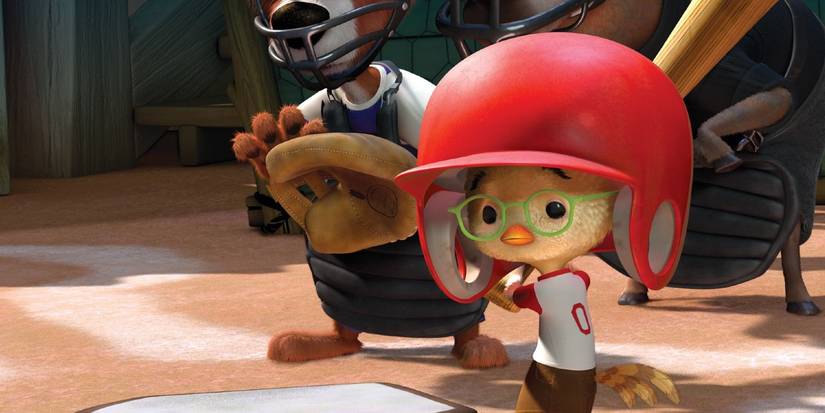 Baseball Helmet Chicken