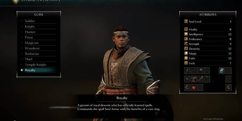 Choosing a Royalty class - Demons Souls Tips From Dark Souls