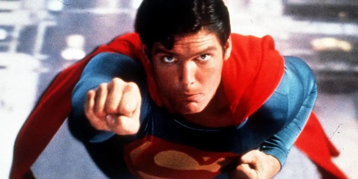 Christopher Reeve in Superman The Movie