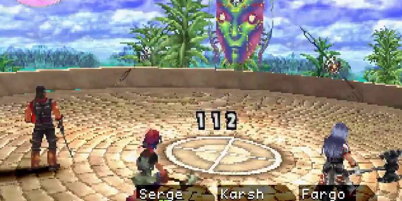 Square Chrono Cross Battle Attack