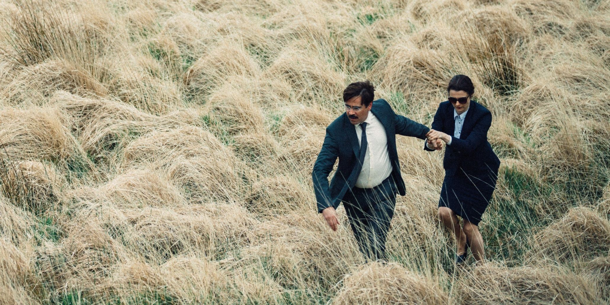 Colin Farrell and Rachel Weisz in The Lobster