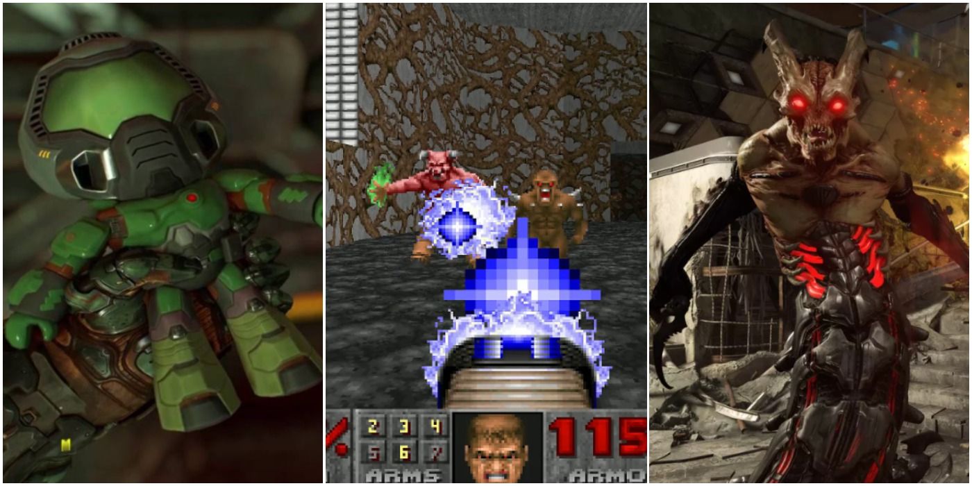 DOOM Doom Guy Collectible Original Game Monster Trio Header