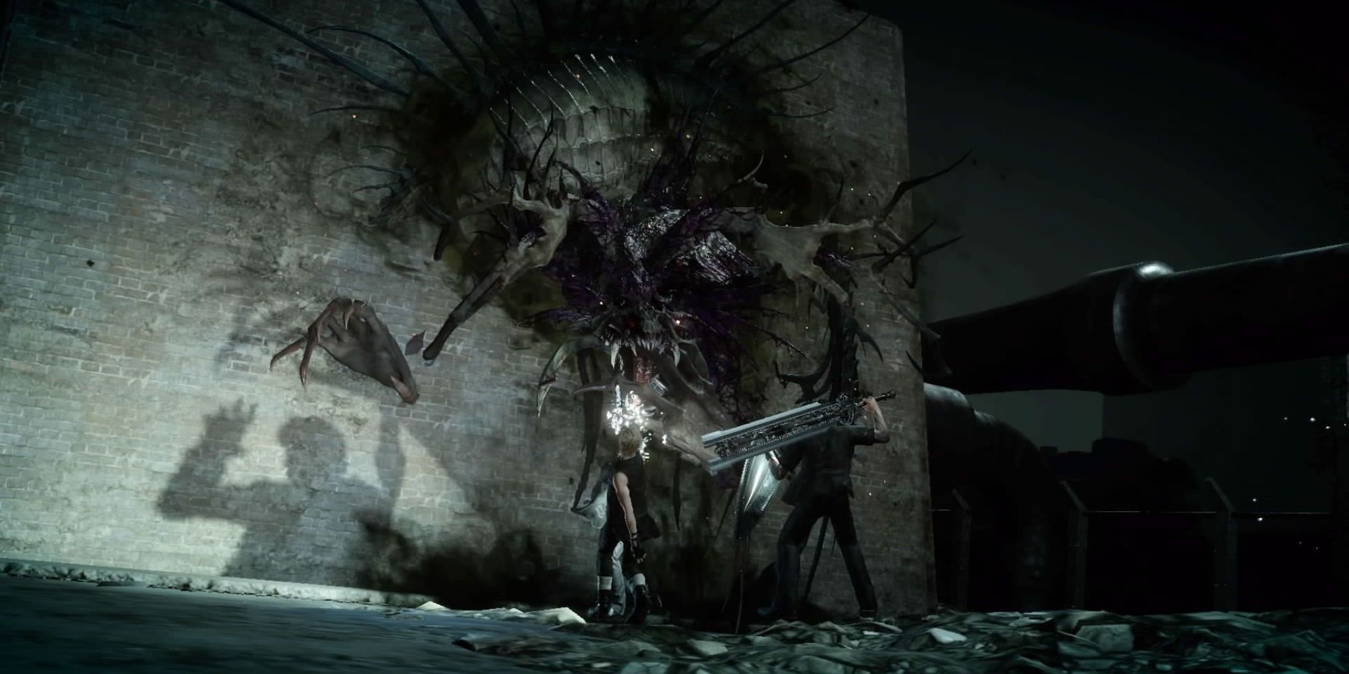 Стена демона из Final Fantasy XV