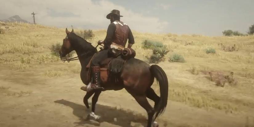 Dark Bay Turkoman Red Dead Redemption 2 Cropped