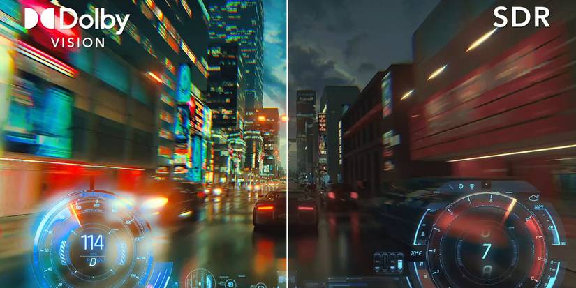 Comparison of Dolby Vision to SDR