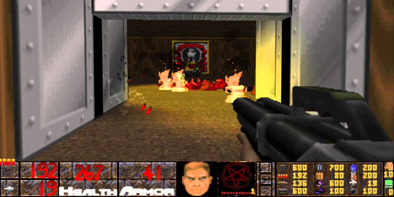 Id Doom II Hell On Earth Wolfenstein 3D Secret Level