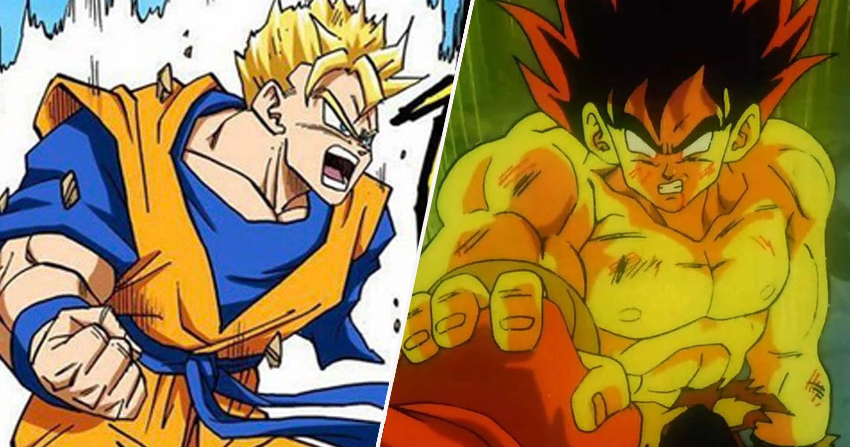 Goku Goes Super Saiyan 2 For The First Time 
