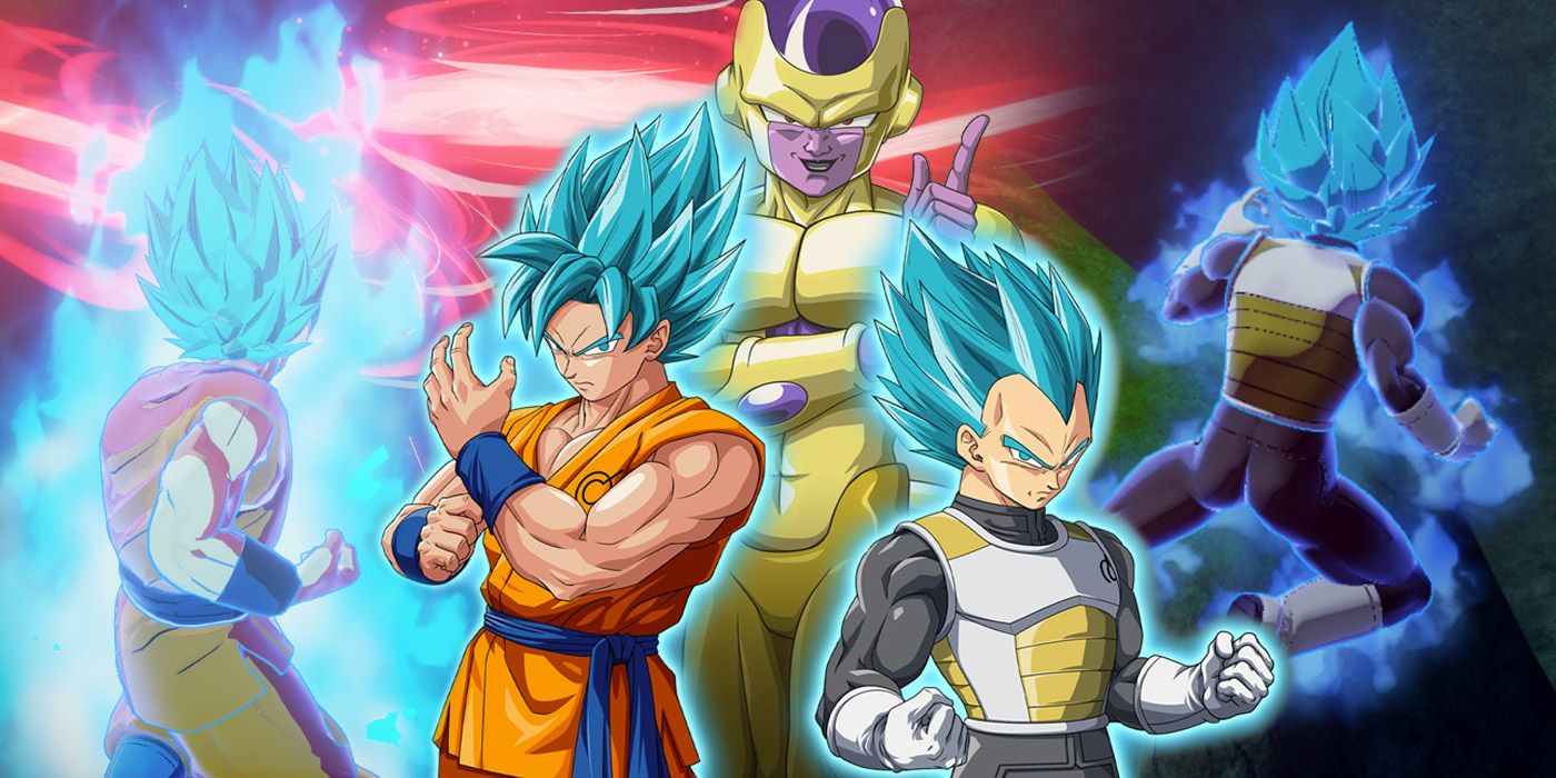 is super saiyan blue for goku literally the same as ssj but in blue? :  r/Dragonballsuper