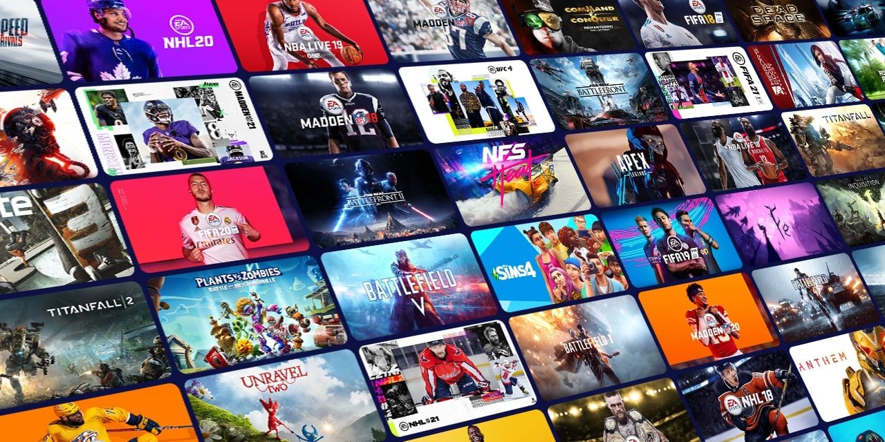 EA Play on Xbox Game Pass Game Selection