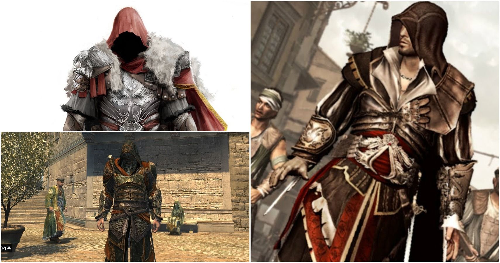 Assassin's Creed: Every Armor Set In The Ezio Trilogy, Ranked by Appearance