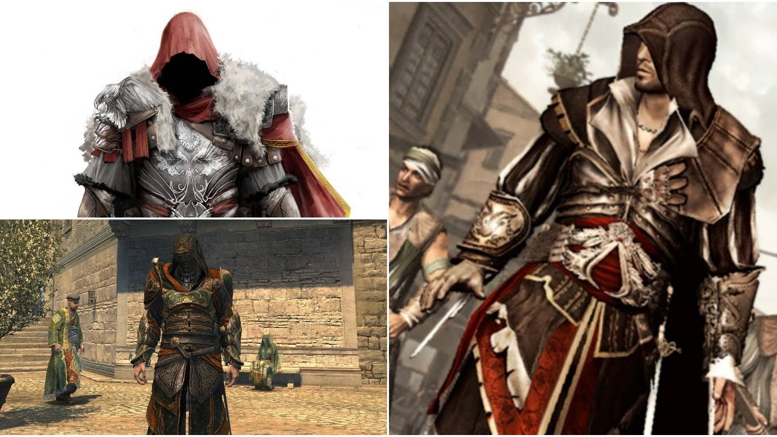 Assassin's Creed: Every Armor Set In The Ezio Trilogy, Ranked by Appearance, image size:1600x900