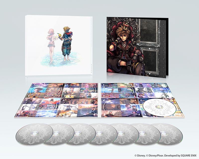 kingdom hearts III soundtrack physical cd