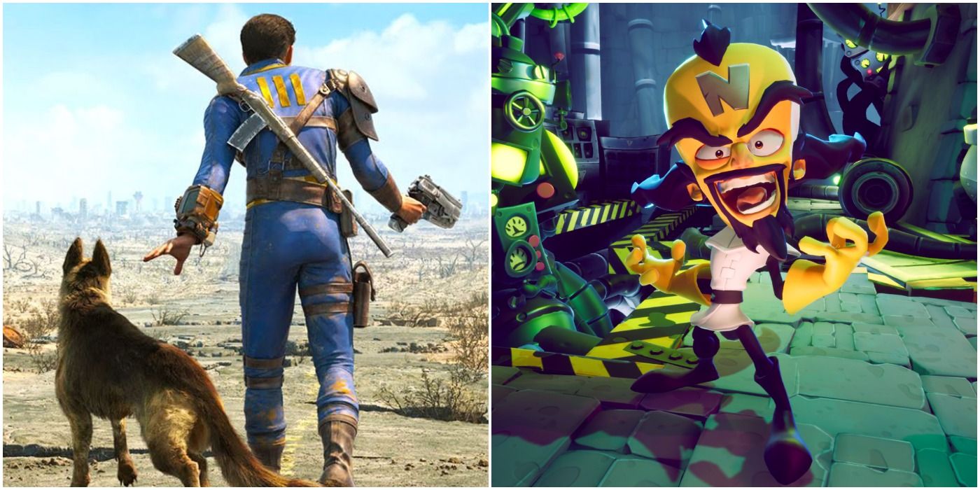 Fallout 4 and Crash Bandicoot's Cortex