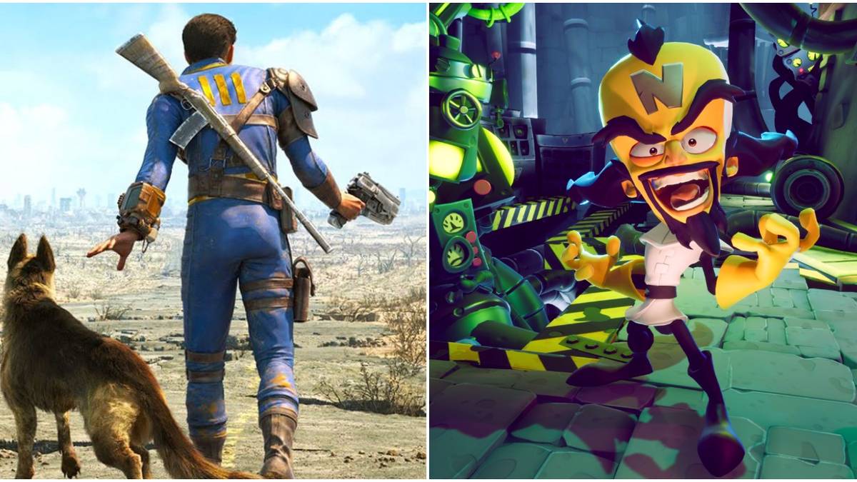 Fallout 4 and Crash Bandicoot's Cortex