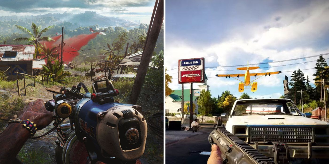 Far Cry 5 on the QN90B and PS5 looks judt incredible. i even think it looks  better than Far cry 6 because it uses more volumetric which are nearly  absent in far