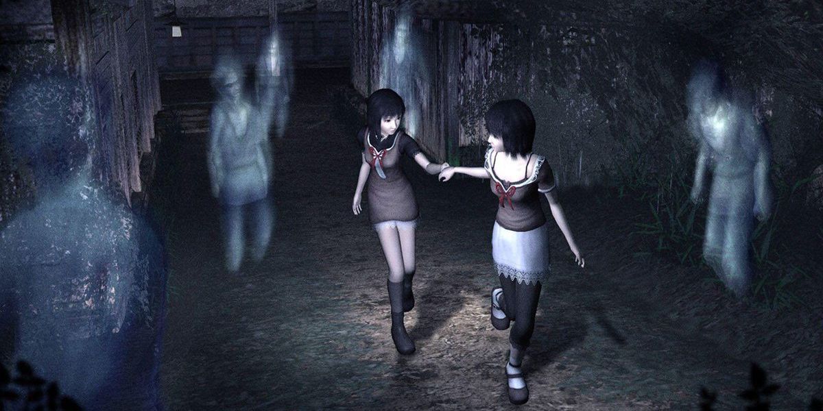 Horror Fatal Frame 2 Crimson Butterfly Twins Ghosts