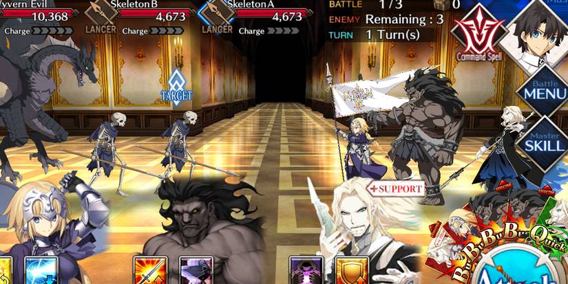 Fate Grand Order gameplay - Best Gacha Games