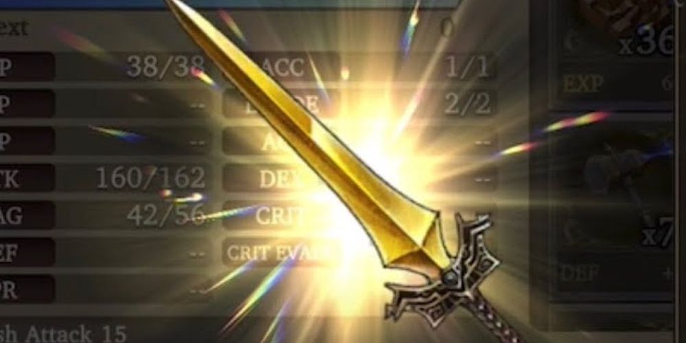 Square Final Fantasy Tactics Nagnarok Sword