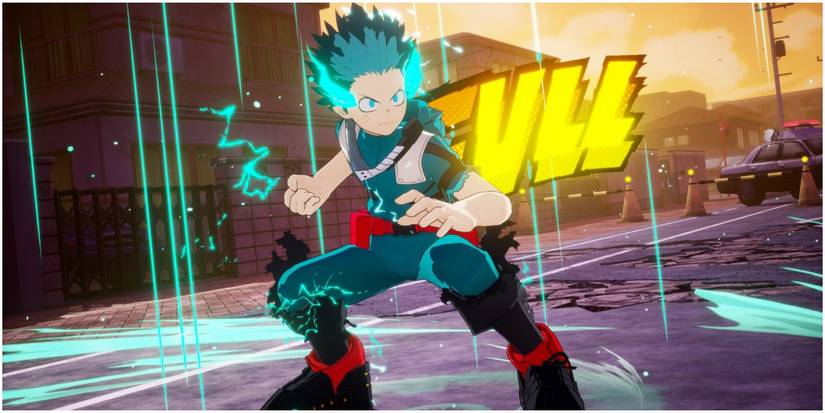 Full Cowling Deku in My Hero One's Justice 2