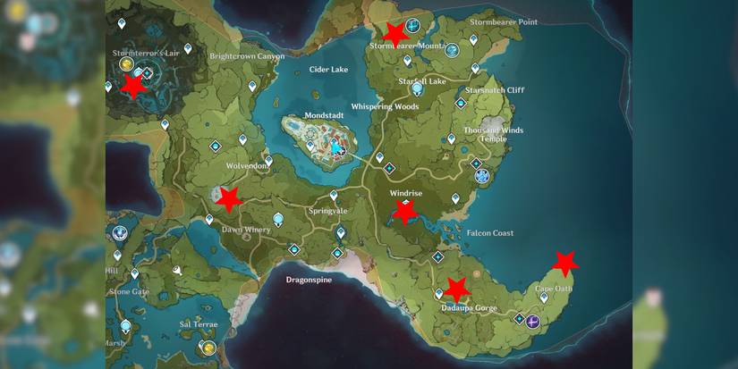 Locations of Unusual Hilichurls in Genshin Impact ...Well That Was Strange achievement