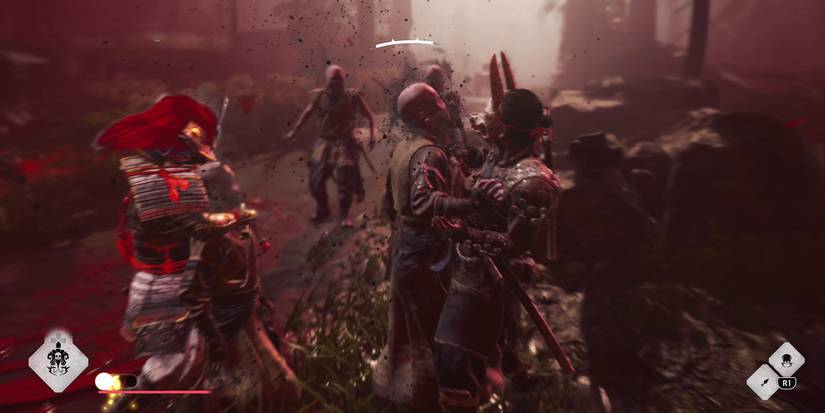 Ghost of Tsushima Legends Mass Fight