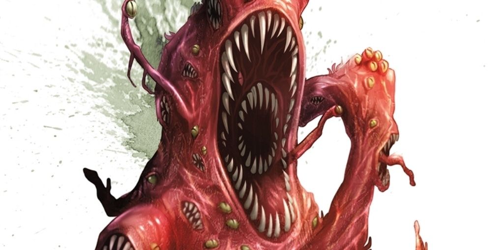 Gibbering Mouther courtesy of D&D Monster Manual