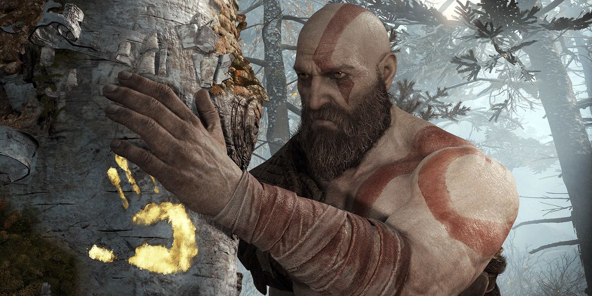 PS4 God Of War 2018 Kratos Tree