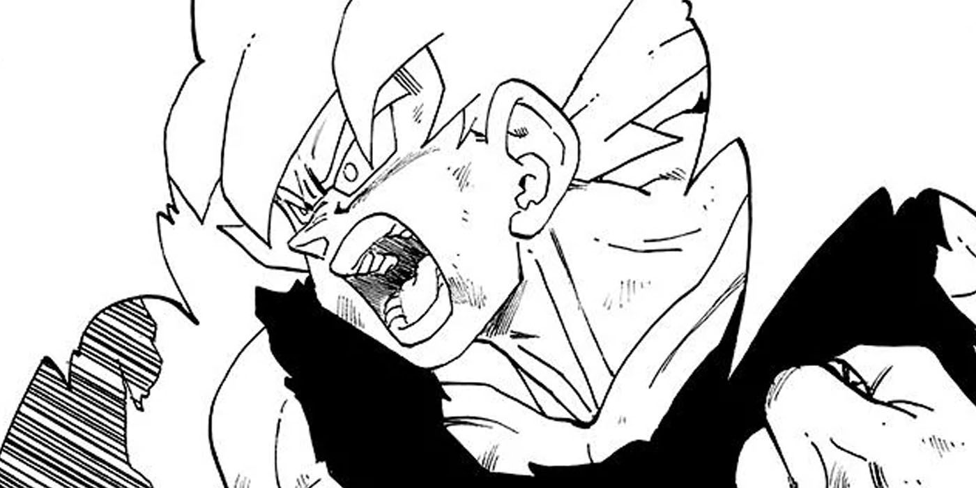 Goku Super Saiyan manga
