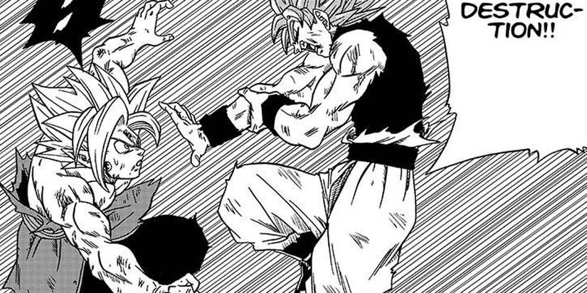 Goku vs Merged Zamasu Dragon Ball Super Hakai