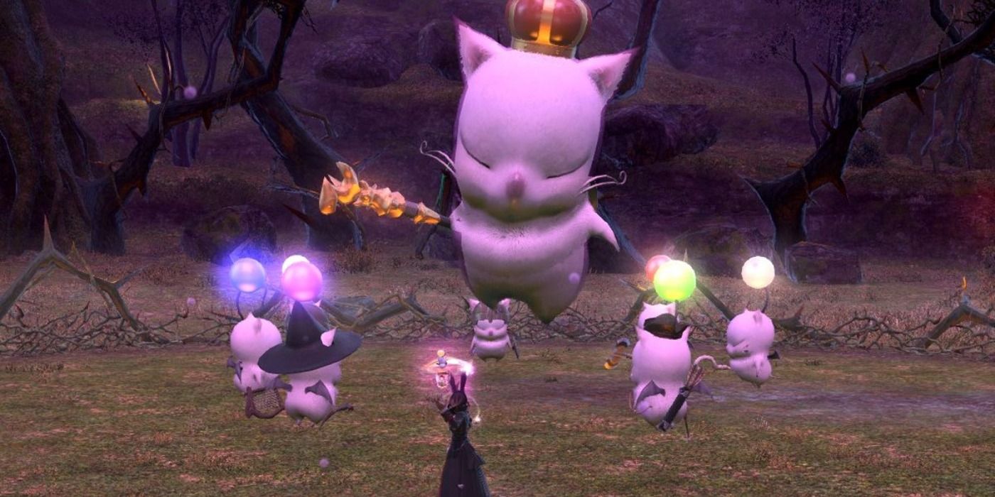 image of the boss Good King Moggle Mog XII in Final Fantasy XIV