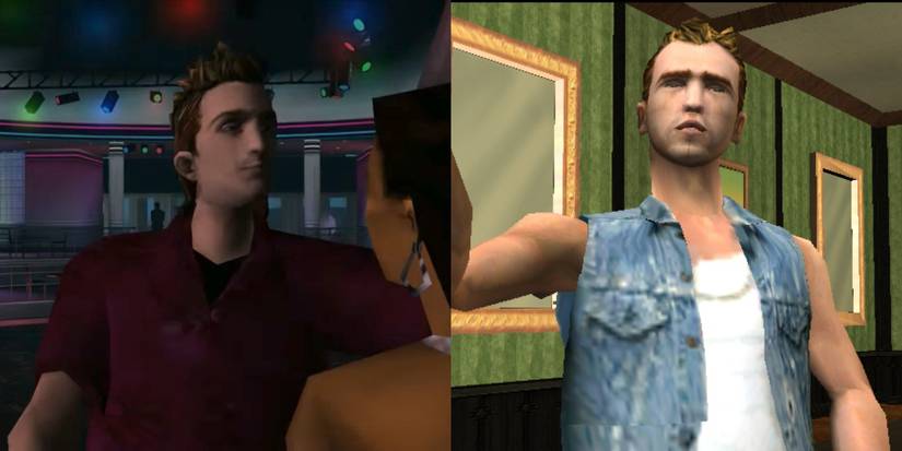 Split Image Grand Theft Auto Kent Paul Vice City San Andreas