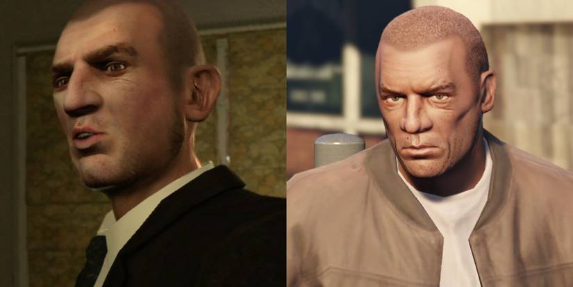Split Image Grand Theft Auto Patrick McReary GTA 4 GTA 5