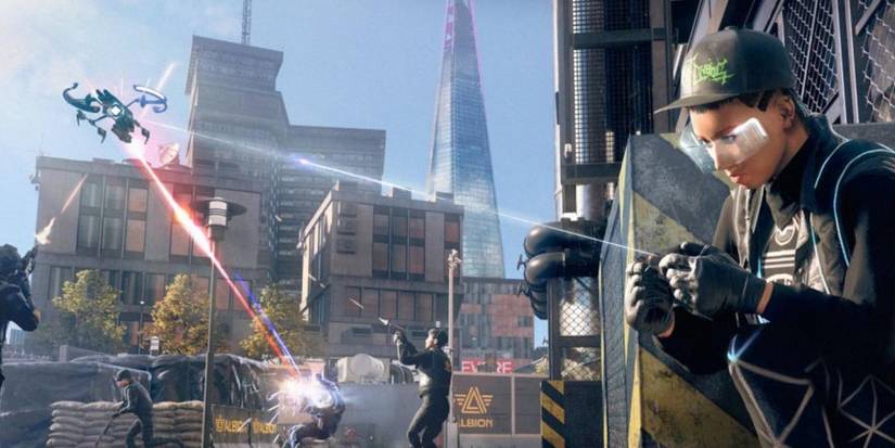 Hacking into a drone in Legion - Watch Dogs Legion Underrated Operative Perks