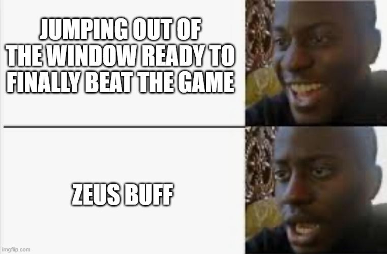 Hades Meme Zeus Buff Ruining A Run
