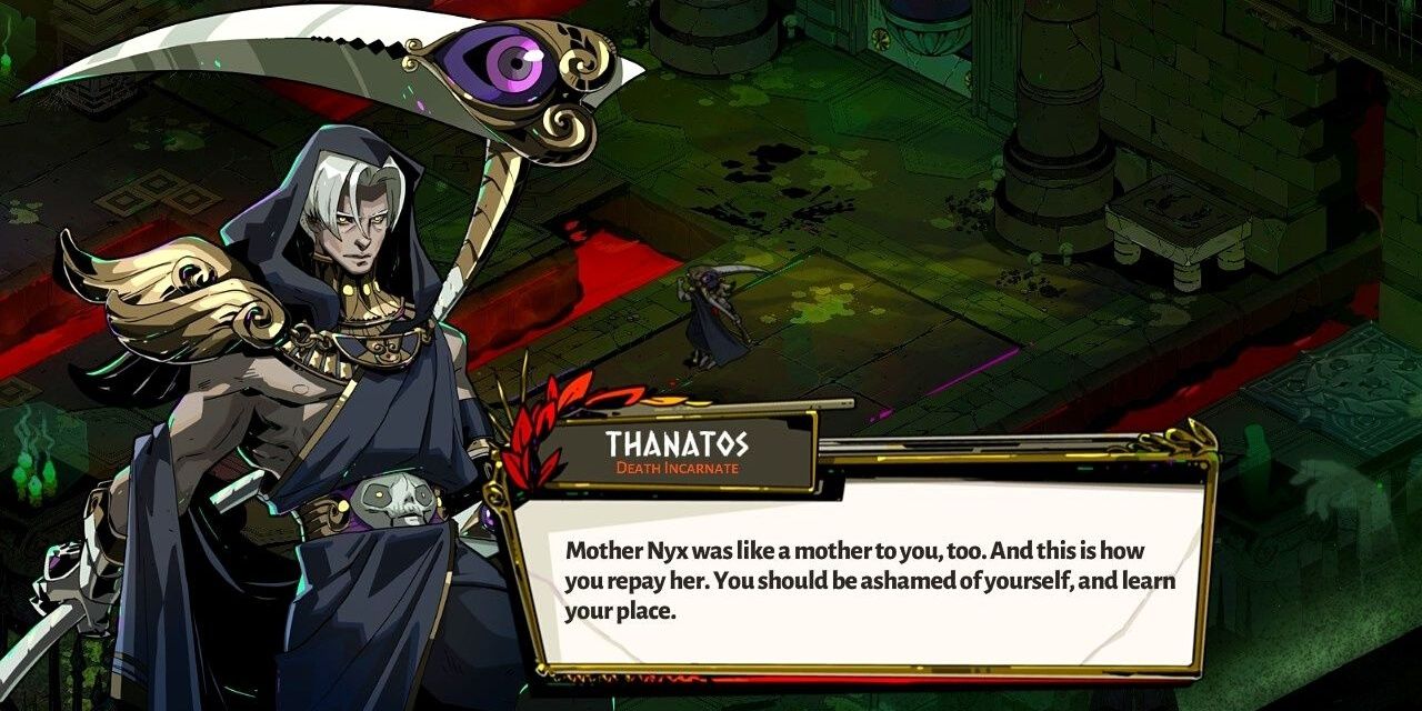 Hades Thanatos Speaks Of Nyx