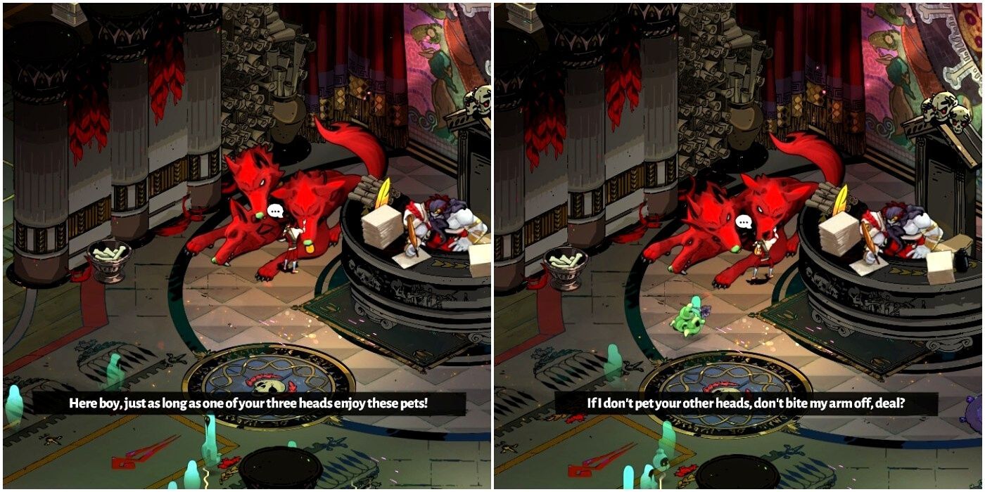 Hades Zagreus Pets Cerberus Head