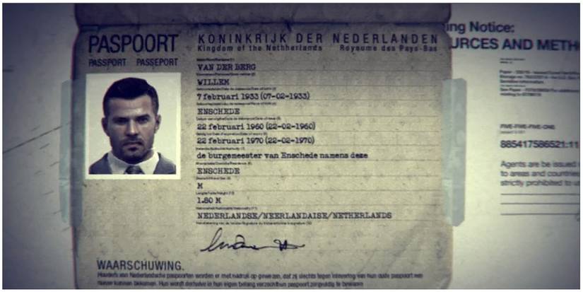 The passport Mason uses to get to Rebirth Island