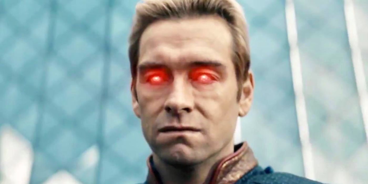 homelander's laser eyes