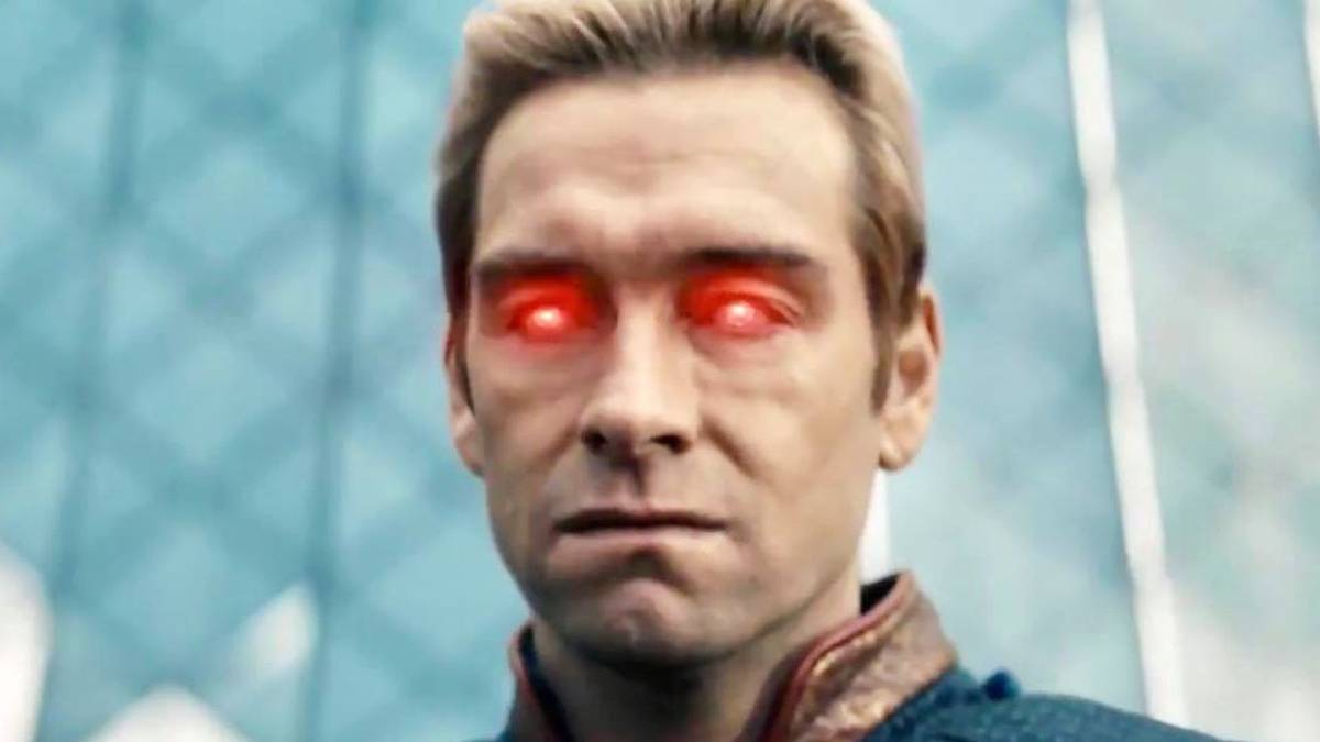 homelander the boys laser eyes