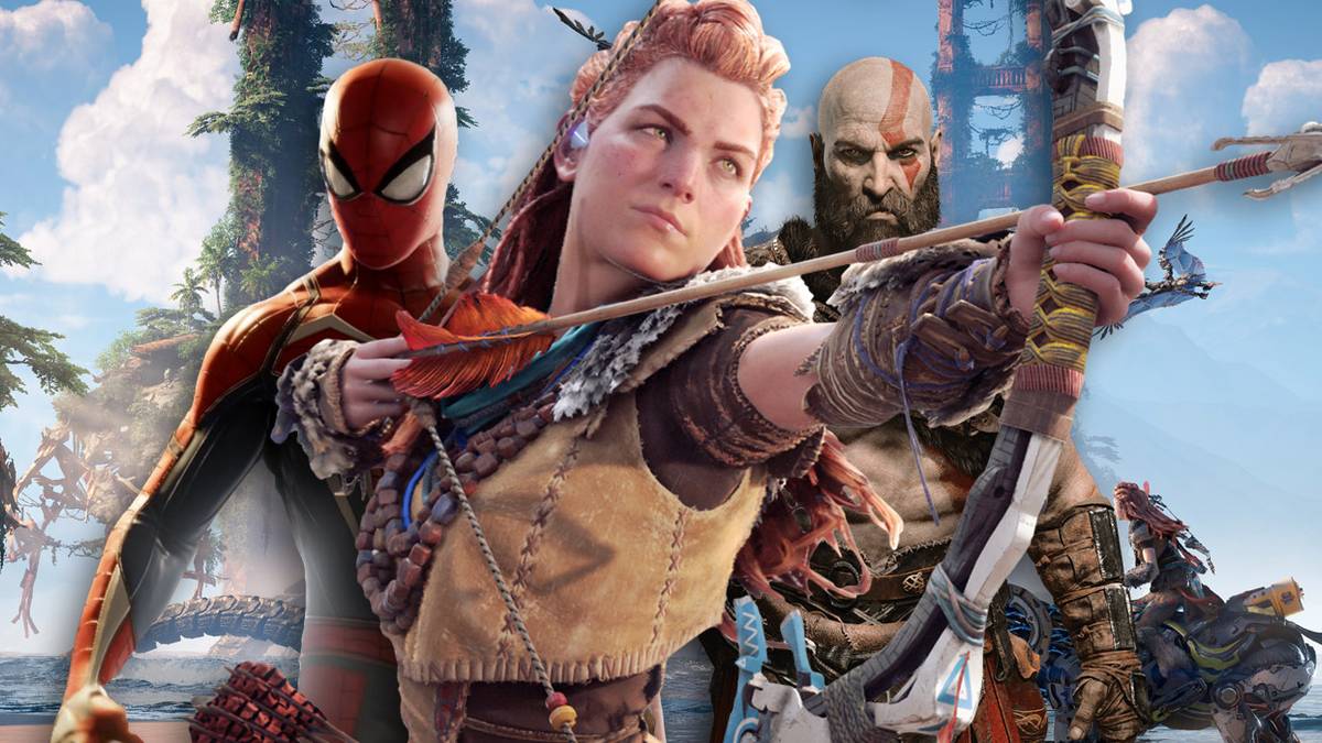 Horizon Forbidden West Kratos Spiderman Aloy