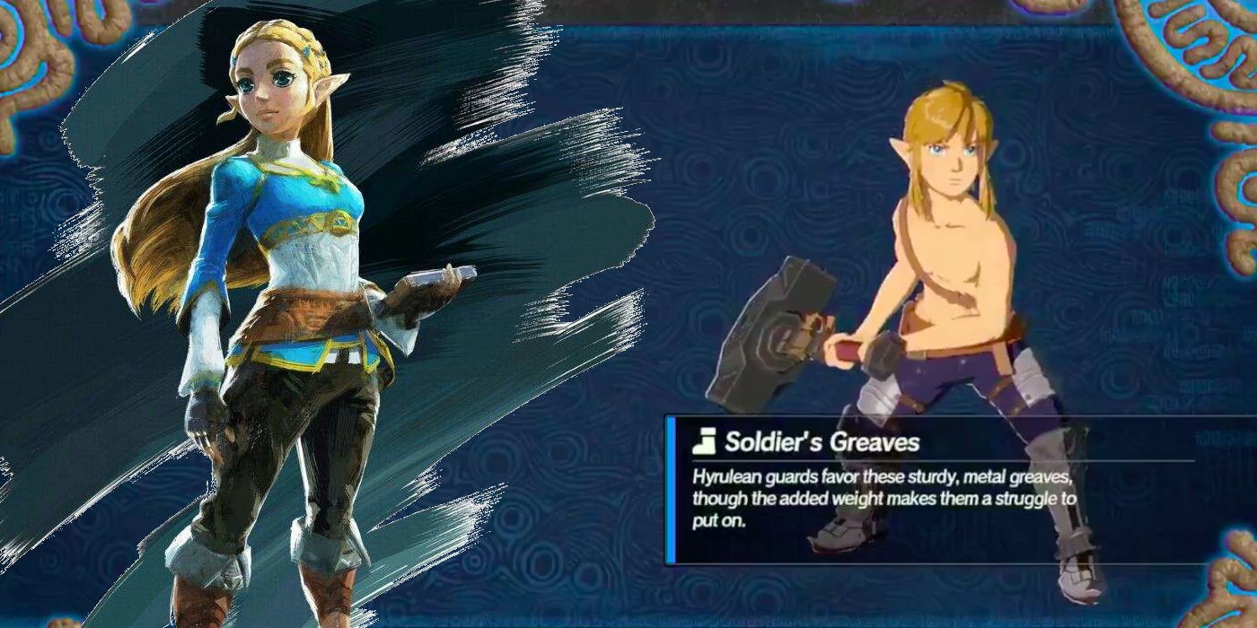 Hyrule Warriors: Age of Calamity features outfits for Link and Zelda and more