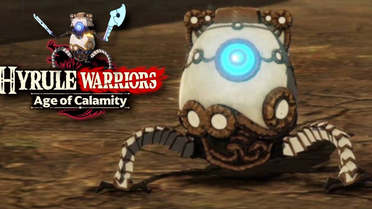 Terrako is the mini Guardian who travels back in time to save Zelda in Hyrule Warriors: Age of Calamity