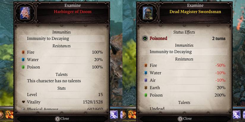 Immunities and Resistances of the Harbinger and its allies - Divinity Original Sin 2 Harbinger of Doom Tips