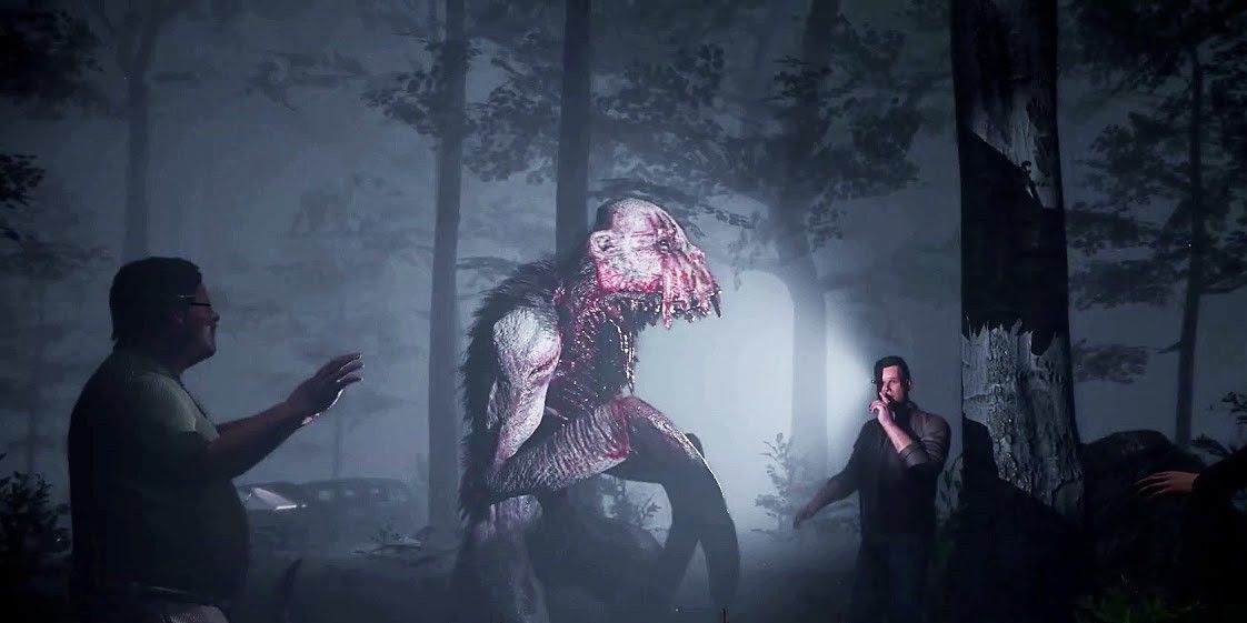 Horror In Silence Forest Monster