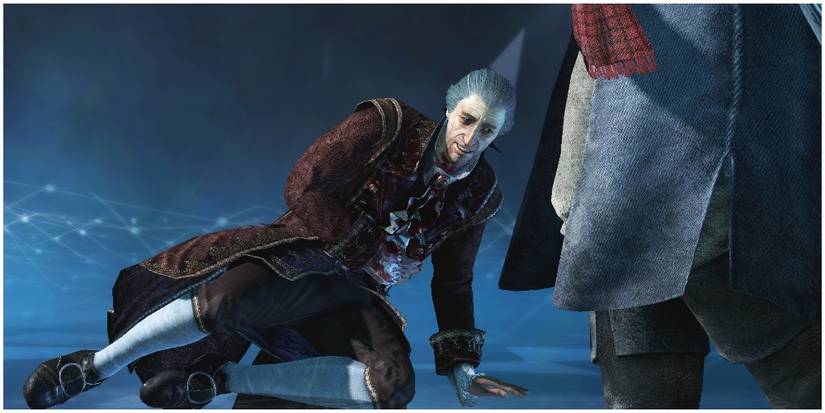 James Wardrop in the Corridor after being assassinated