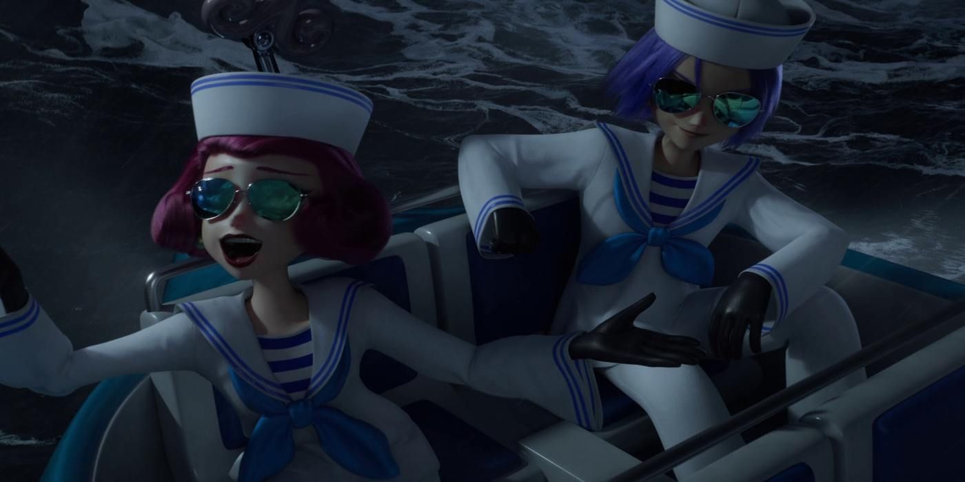 Jessie and James as sailors