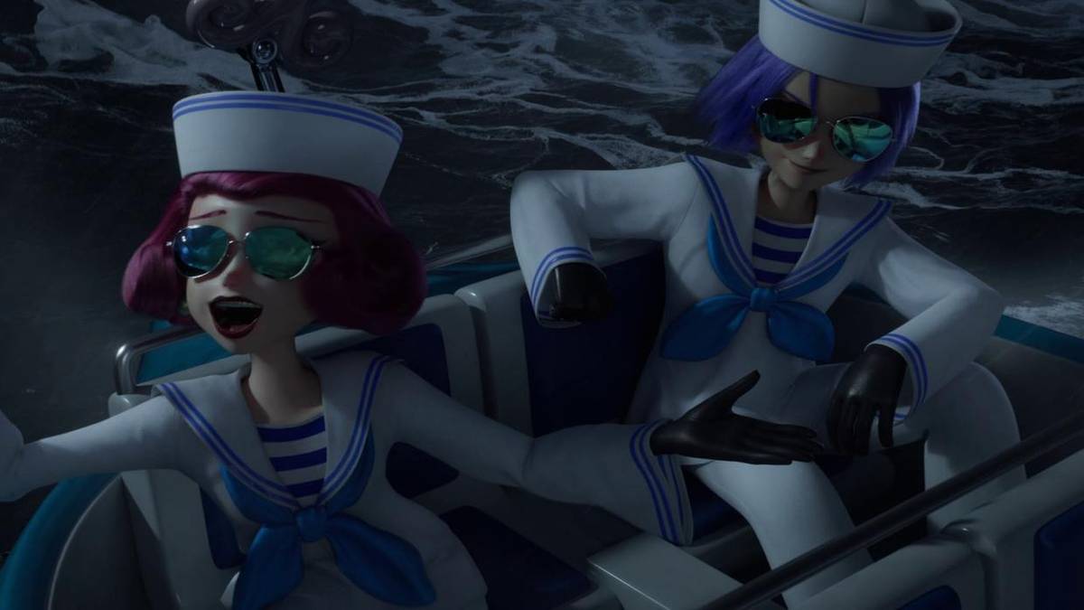 Jessie and James as sailors