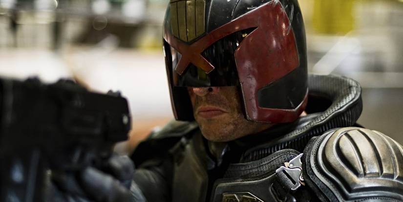 Karl Urban as Judge Dredd