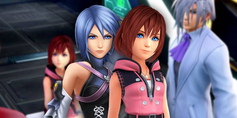 Kingdom Hearts Melody Of Memory Aqua Kairi