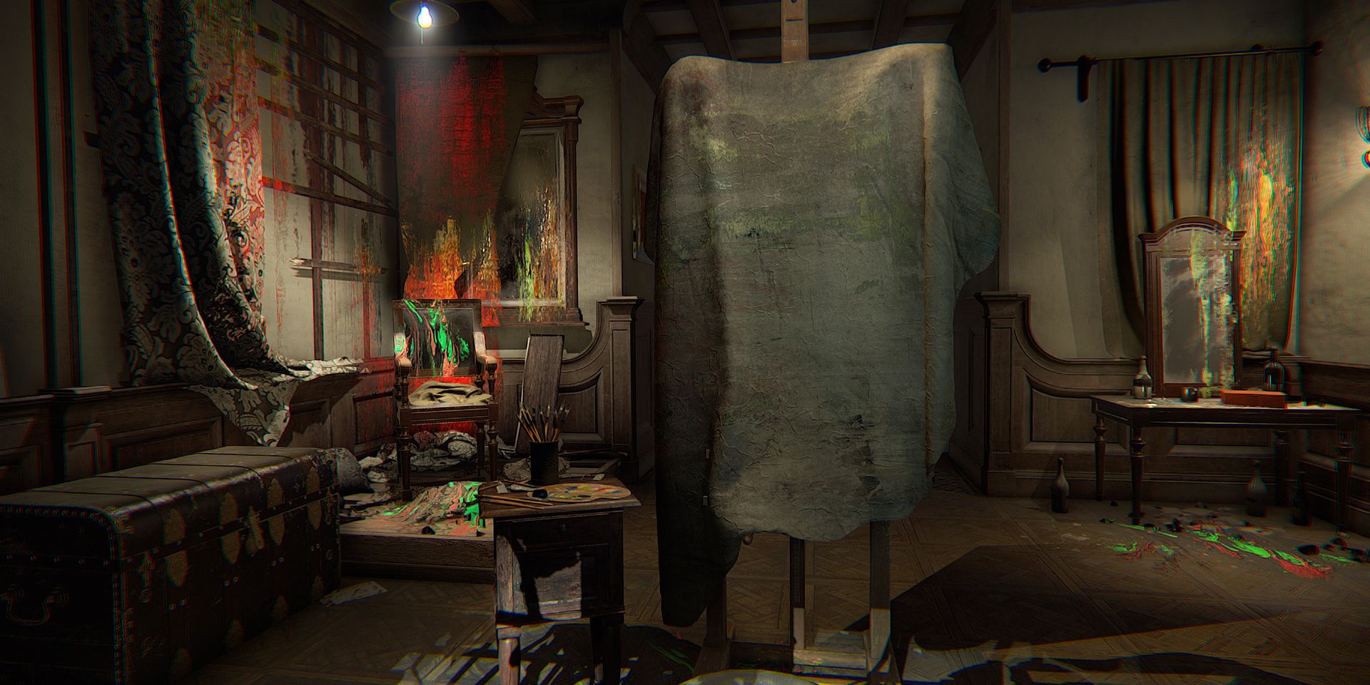PS4 Студия рисования слоев страха